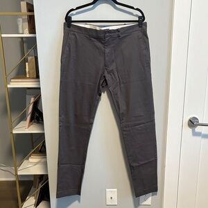 J. Crew Men's Mercantile Flex Slim Dark Gray Pants